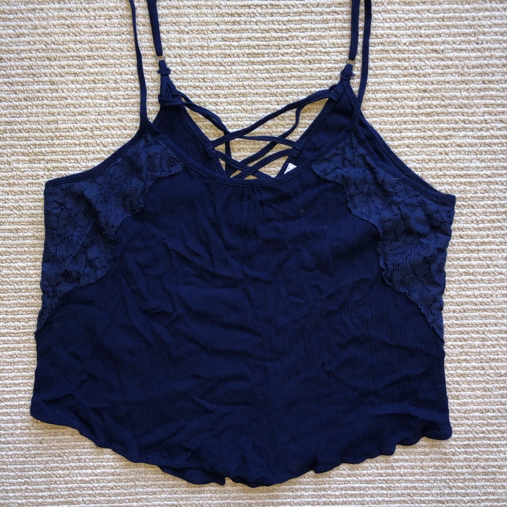 open back tank top!!